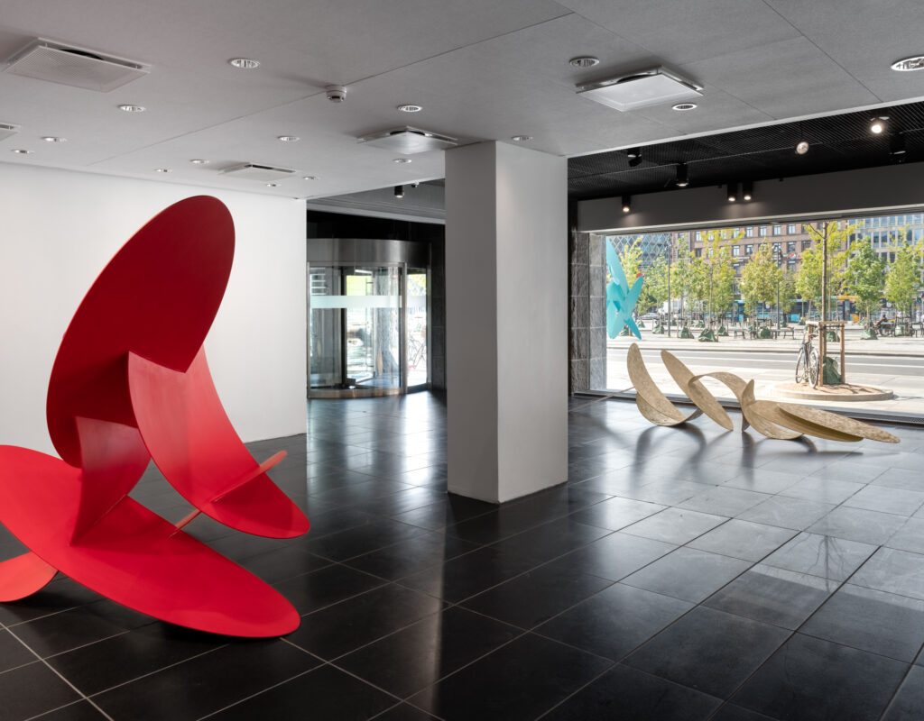 Amalie Jakobsen - Carrying Capacity - Installation view - Politikens forhal 2020