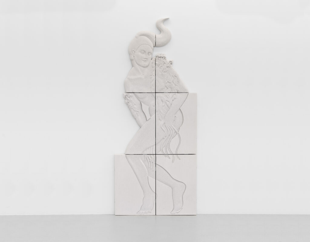 Sif Itona Westerberg - Nymp - Aerated concrete - 192 x 80 x 5,5 cm - Arken Museum of Modern Art 2022 